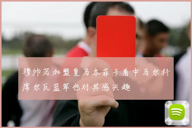 穆帅若加盟皇马本菲卡看中马尔科席尔瓦蓝军也对其感兴趣